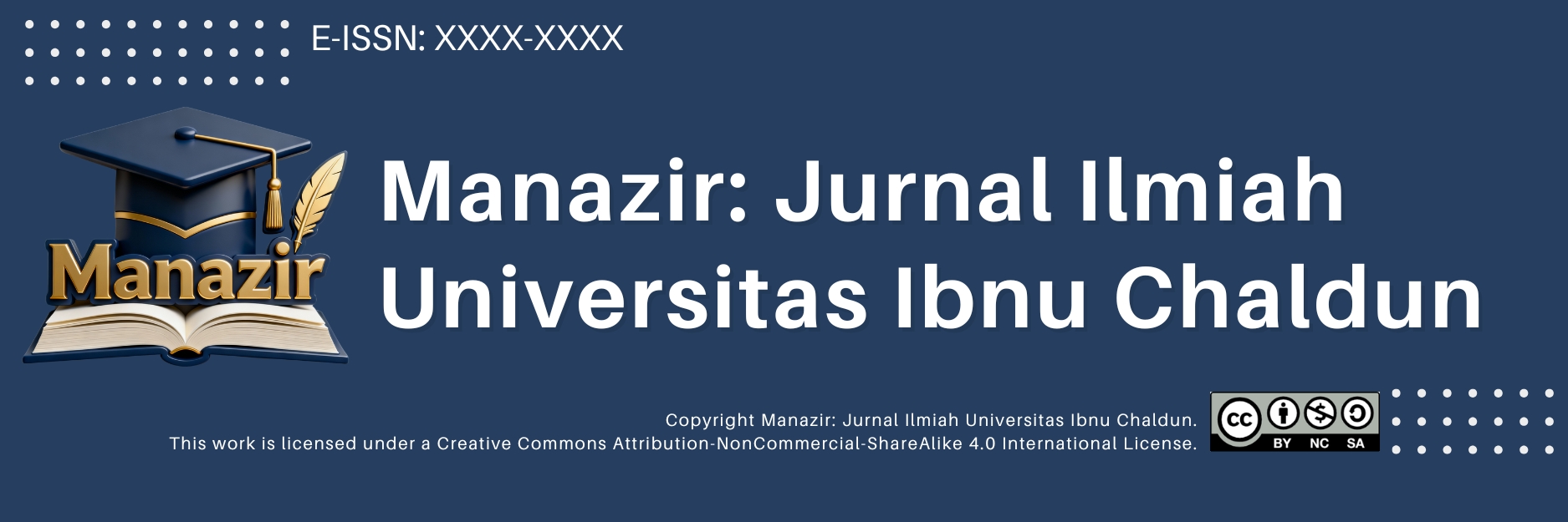 Manazir: Jurnal Ilmiah Universitas Ibnu Chaldun