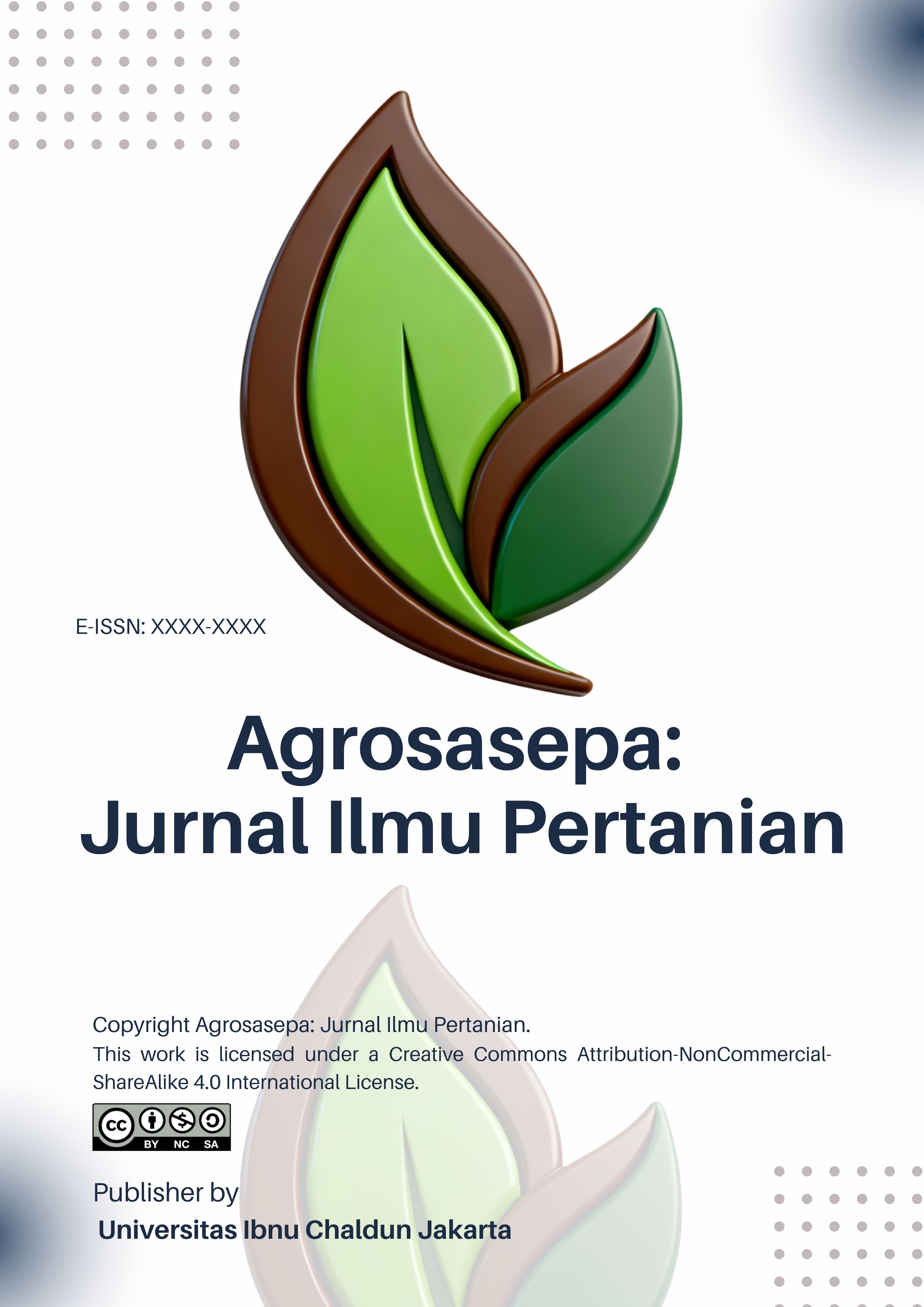 Agrosasepa: Jurnal Ilmu Pertanian