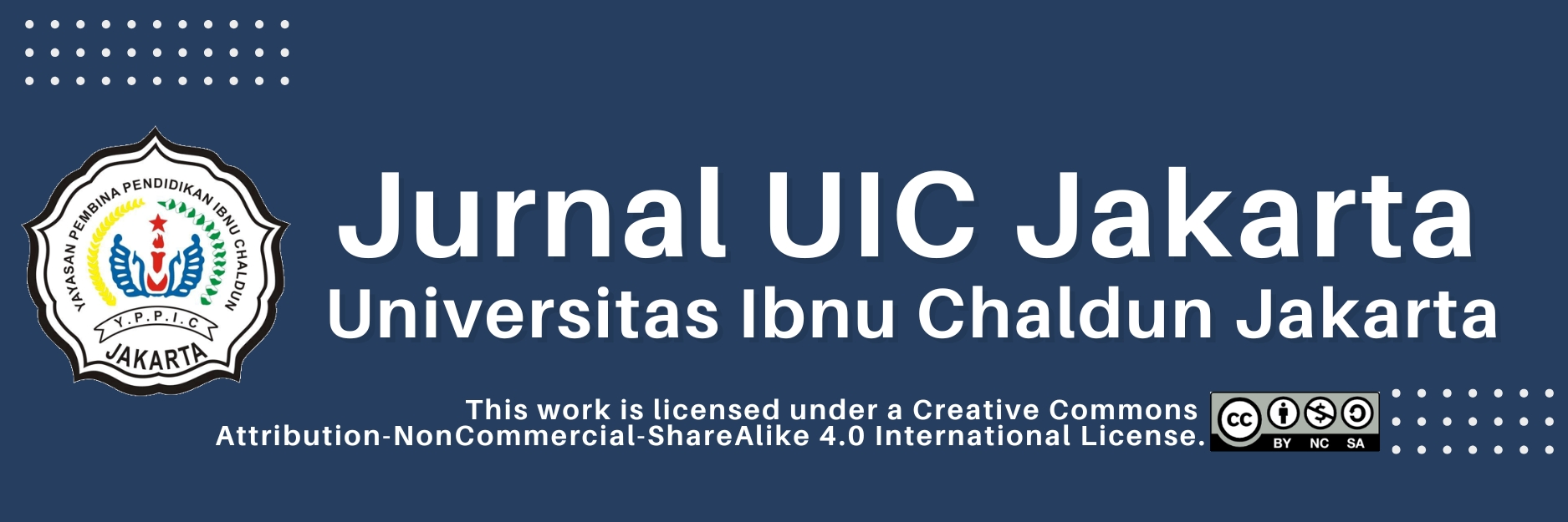Jurnal Universitas Ibnu Chaldun